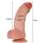 Marc 7 Inch Soft Skin Lifelike Small Realistic Dildo