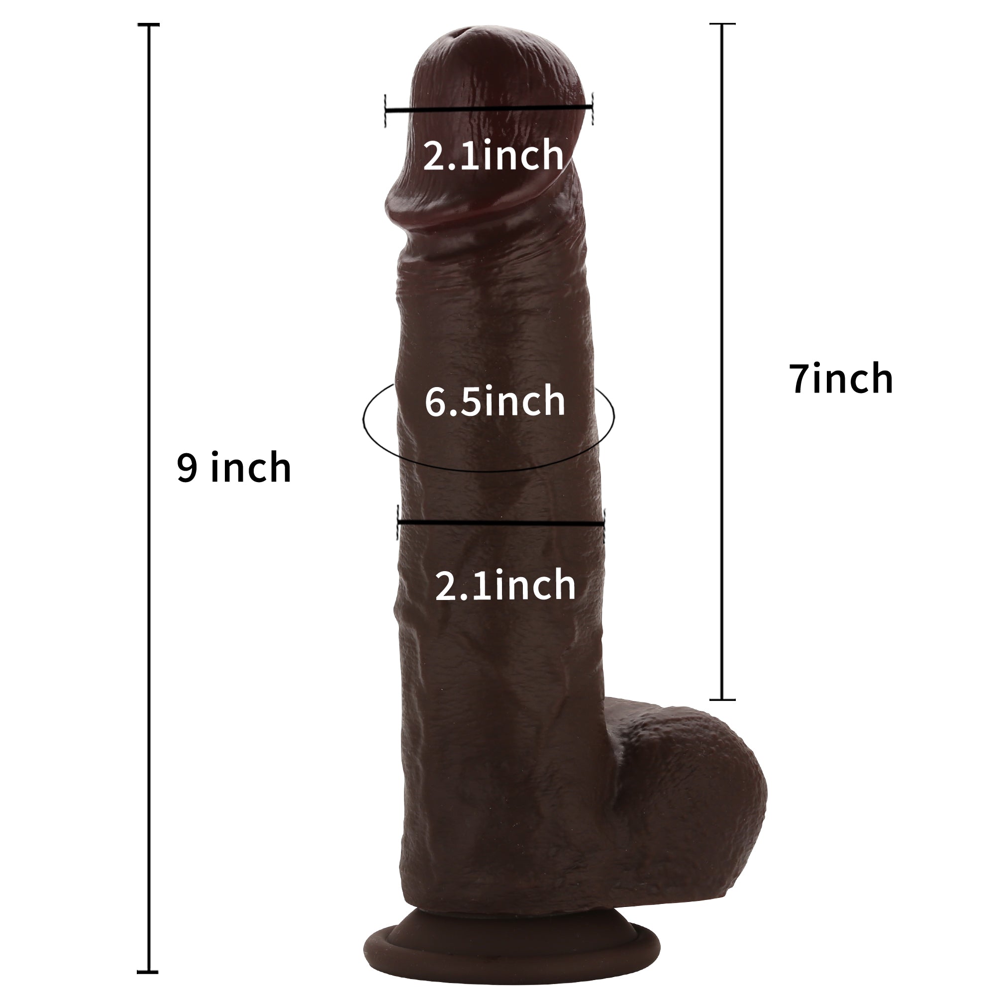 Boomer 9 inch Squirting Cumming Ejaculating Dildo Sliding Skin Black Dildo