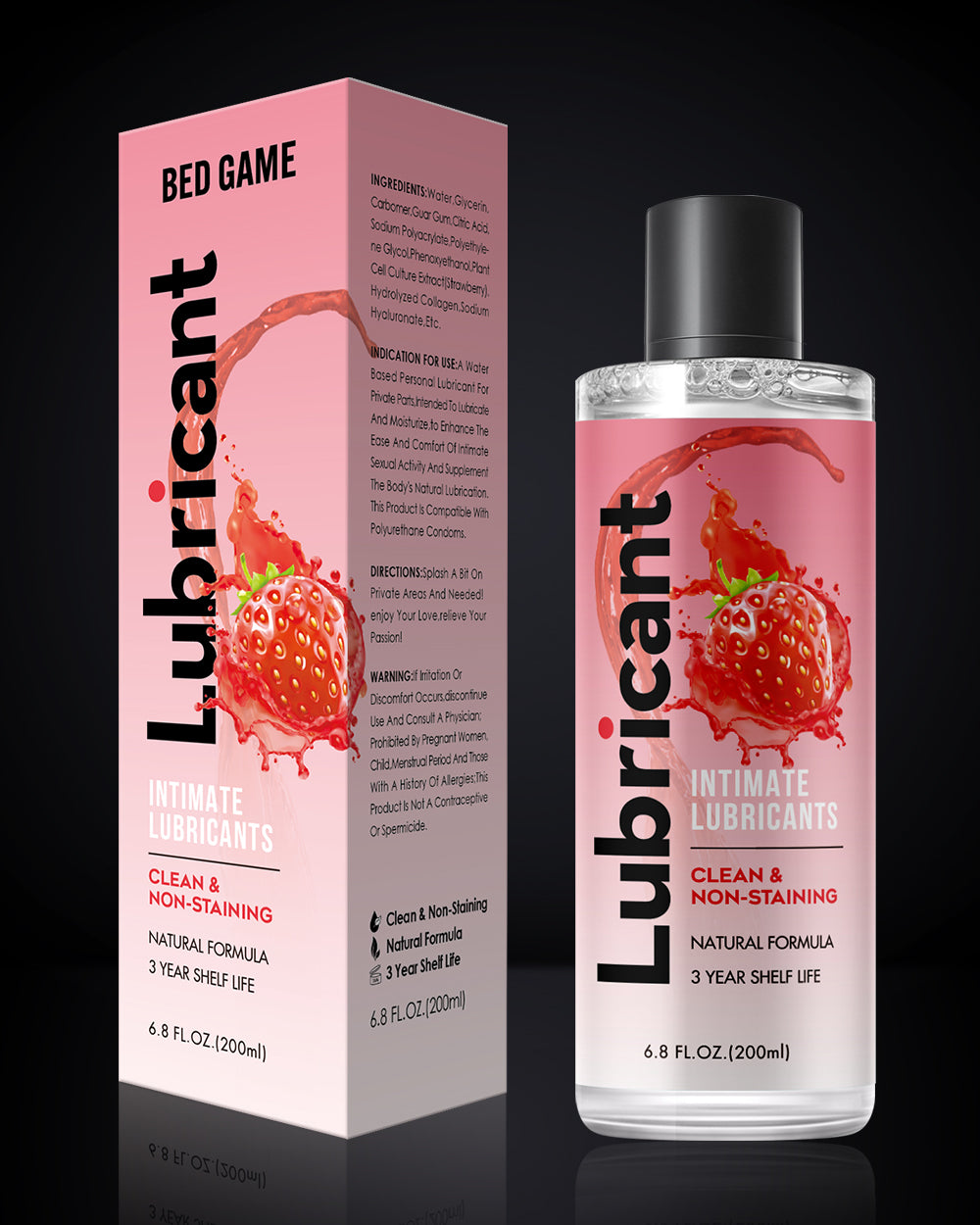 Water Based Lube Lasts Long & Easy to Clean Lube 200ml