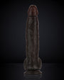 Baron 10 inch BBC Realistic Curved Dildo Real Skin With Keel