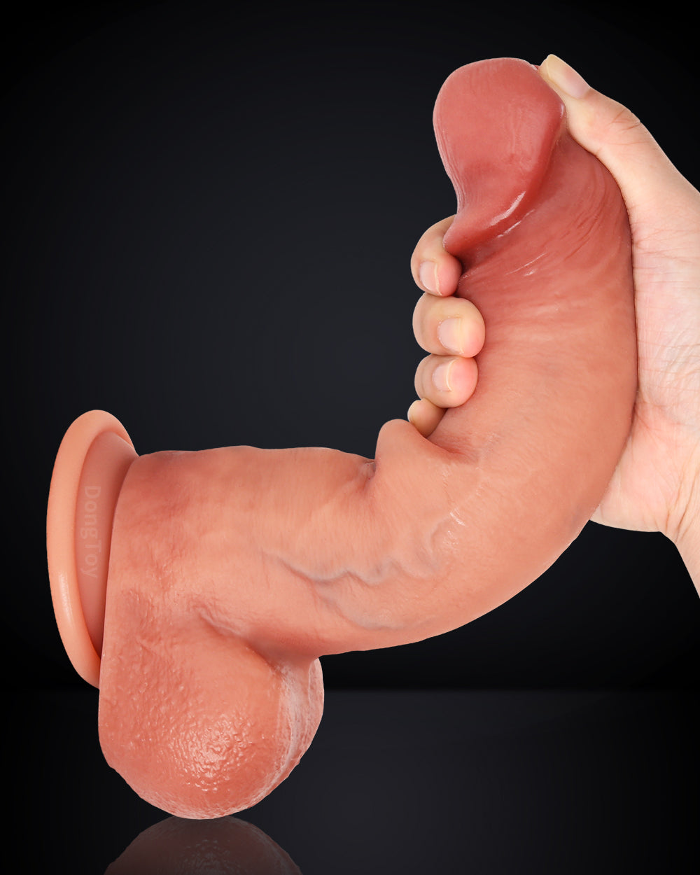 Boomer Squirting Dildo 9 inch Cumming Ejaculating Dildos Sliding Skin