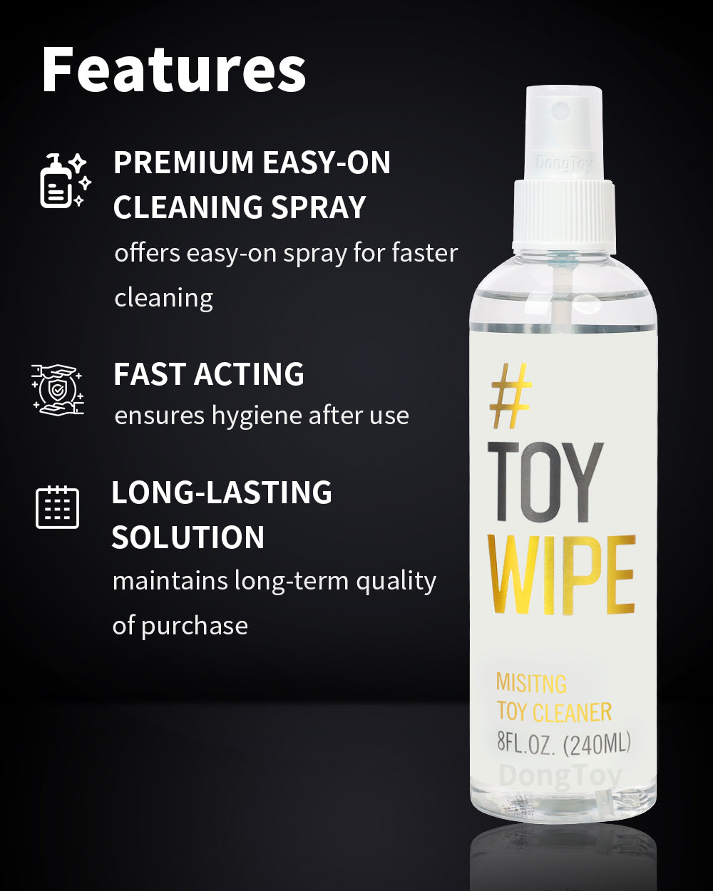 Adult Toy Cleaner All-Purpose Misting Adult Toy Cleaning