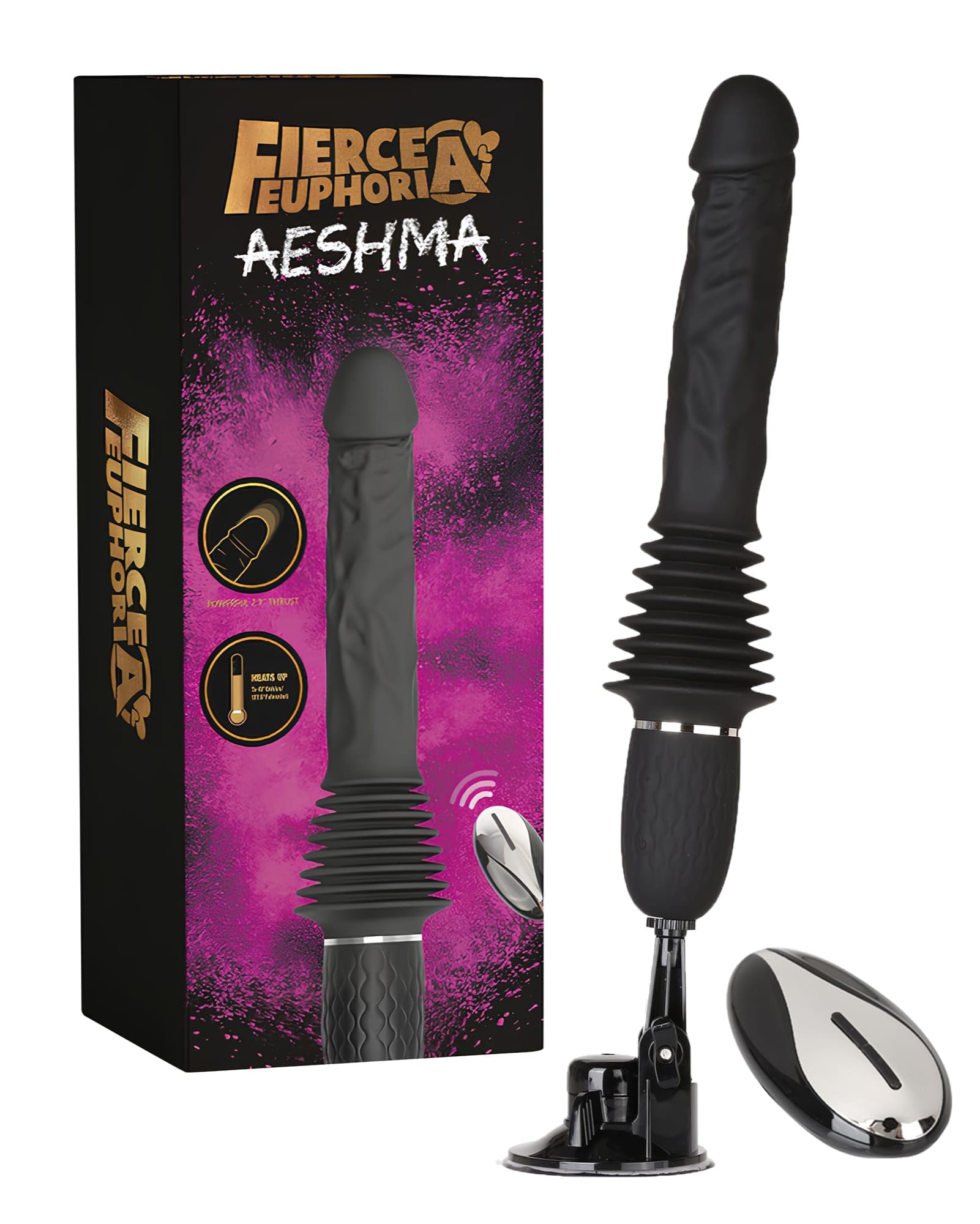 RidingX® Mini Sex Machine 11 inch Thrusting Dildo With Remote Control-AESHMA