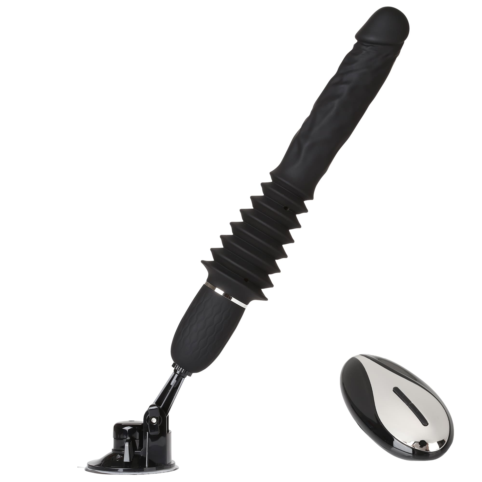 DONGTOY Mini Sex Machine 11 inch Thrusting Dildo With Remote Control-AESHMA