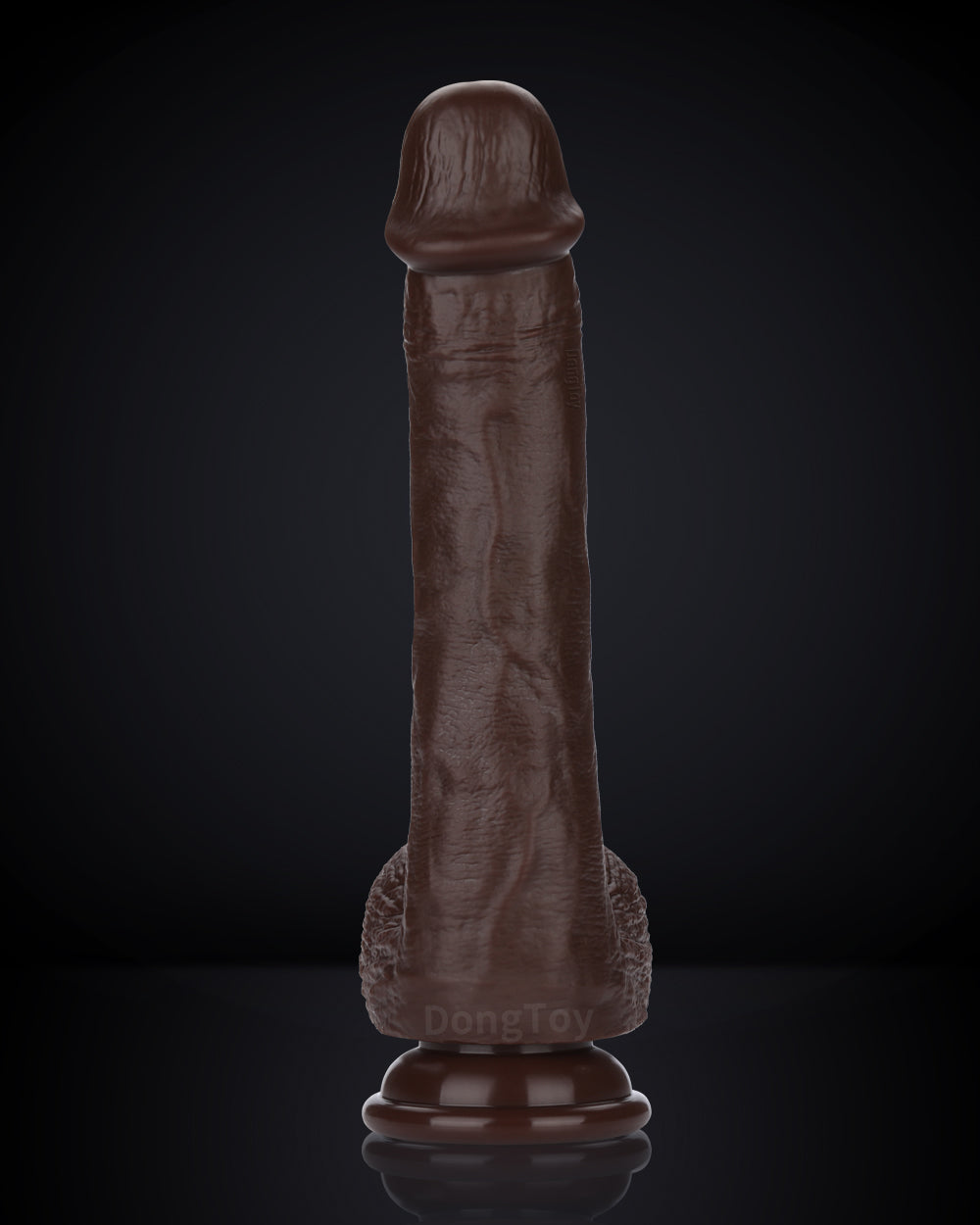 DongToy 8 inch Smart APP Control Adam Thrusting Dildo Vibration Remote Control