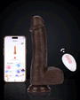 DongToy 8 inch Smart APP Control Adam Thrusting Dildo Vibration Remote Control
