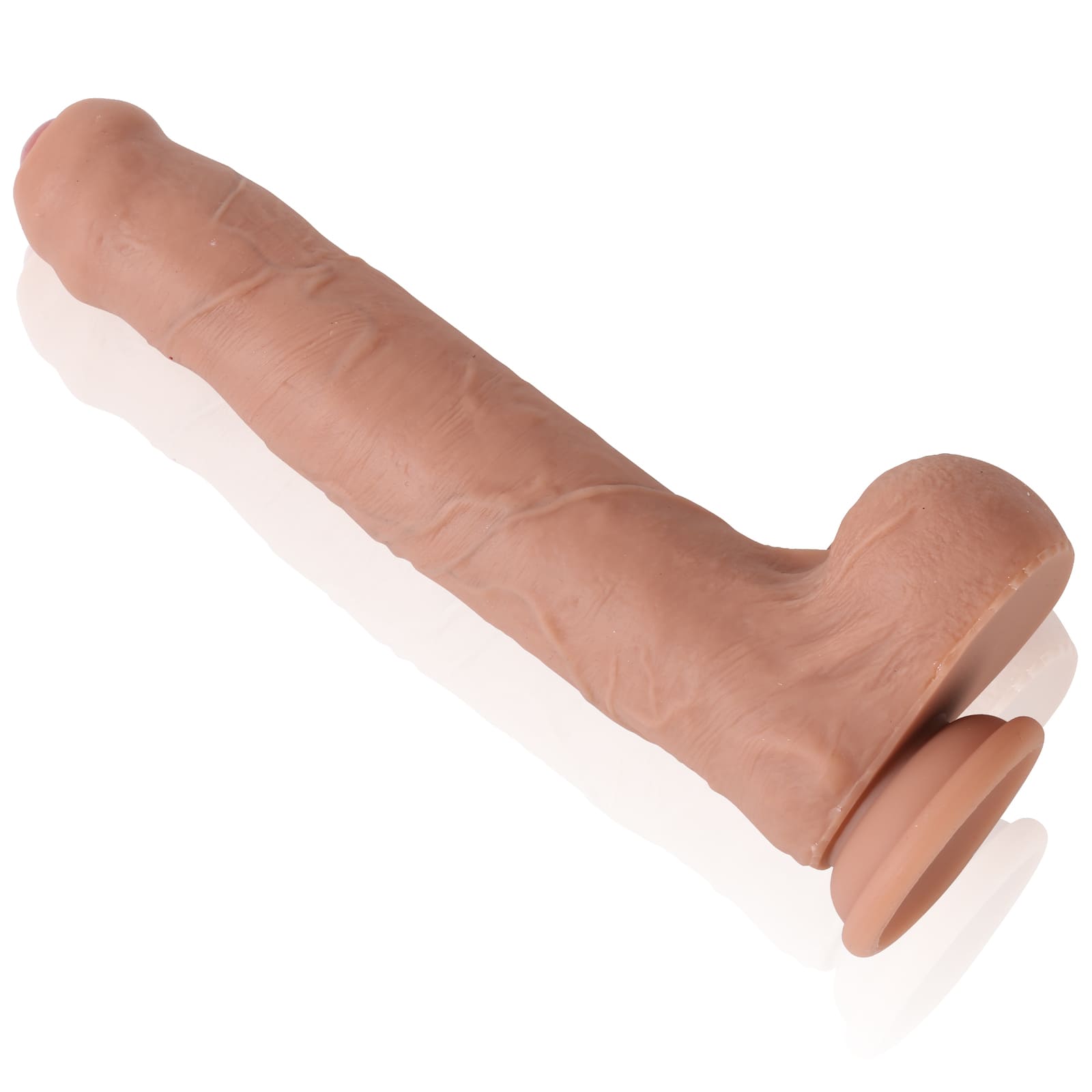 Diego 11 inch Huge Foreskin Sliding Skin Realistic Dildo With Balls
