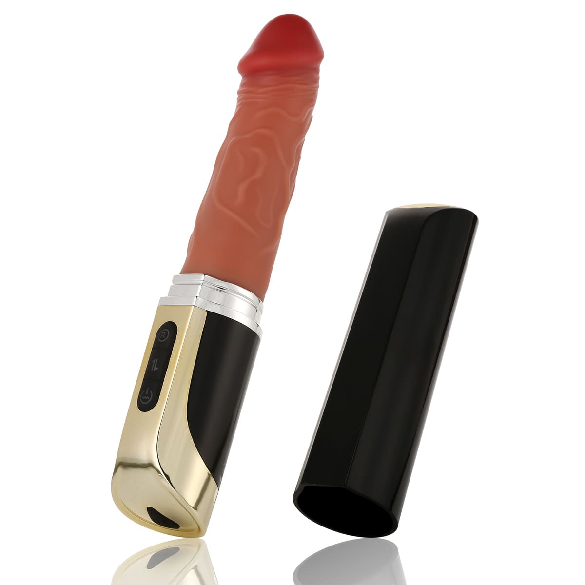 Jordi 8 inch Inflatable Pulsating 5 Modes Powerful Thrusting Dildo