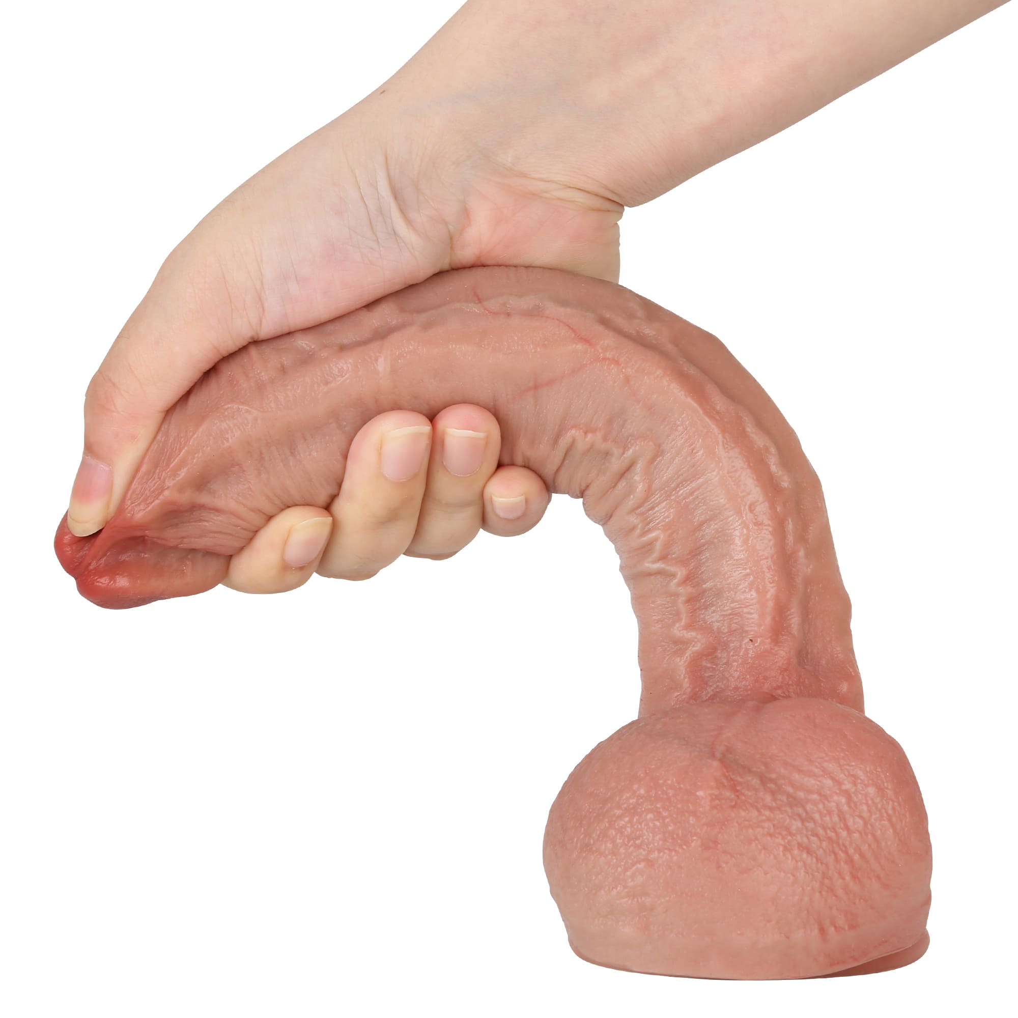 LaMelo 10 inch Ultra Realistic Dildo Real Skin Dildo With Keel