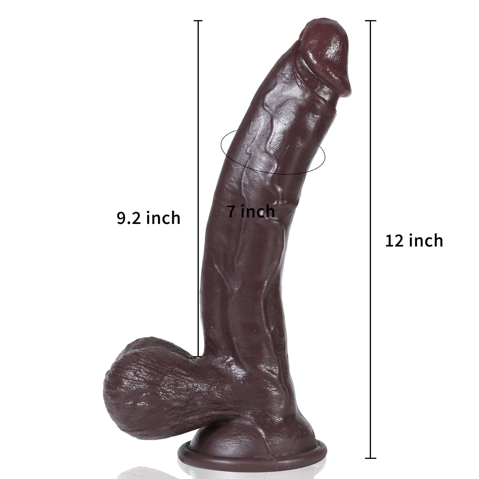 Liam Riley 12 inch Ultra Realistic Huge Dildo With Big Ball