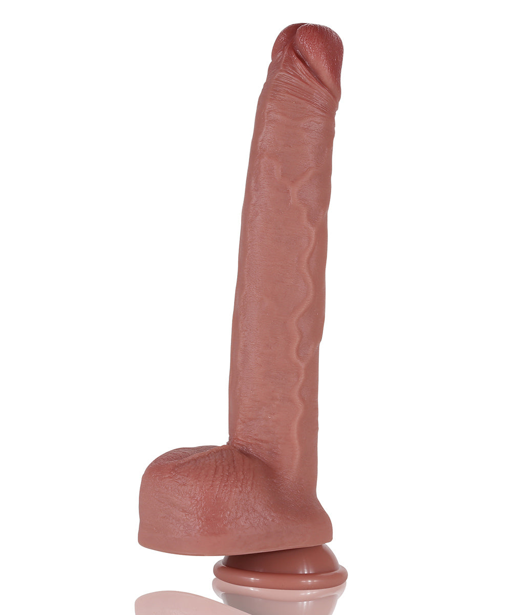 Mateo 11 inch Extra Long Realistic Feeling Dildo Hyper Real Dildo
