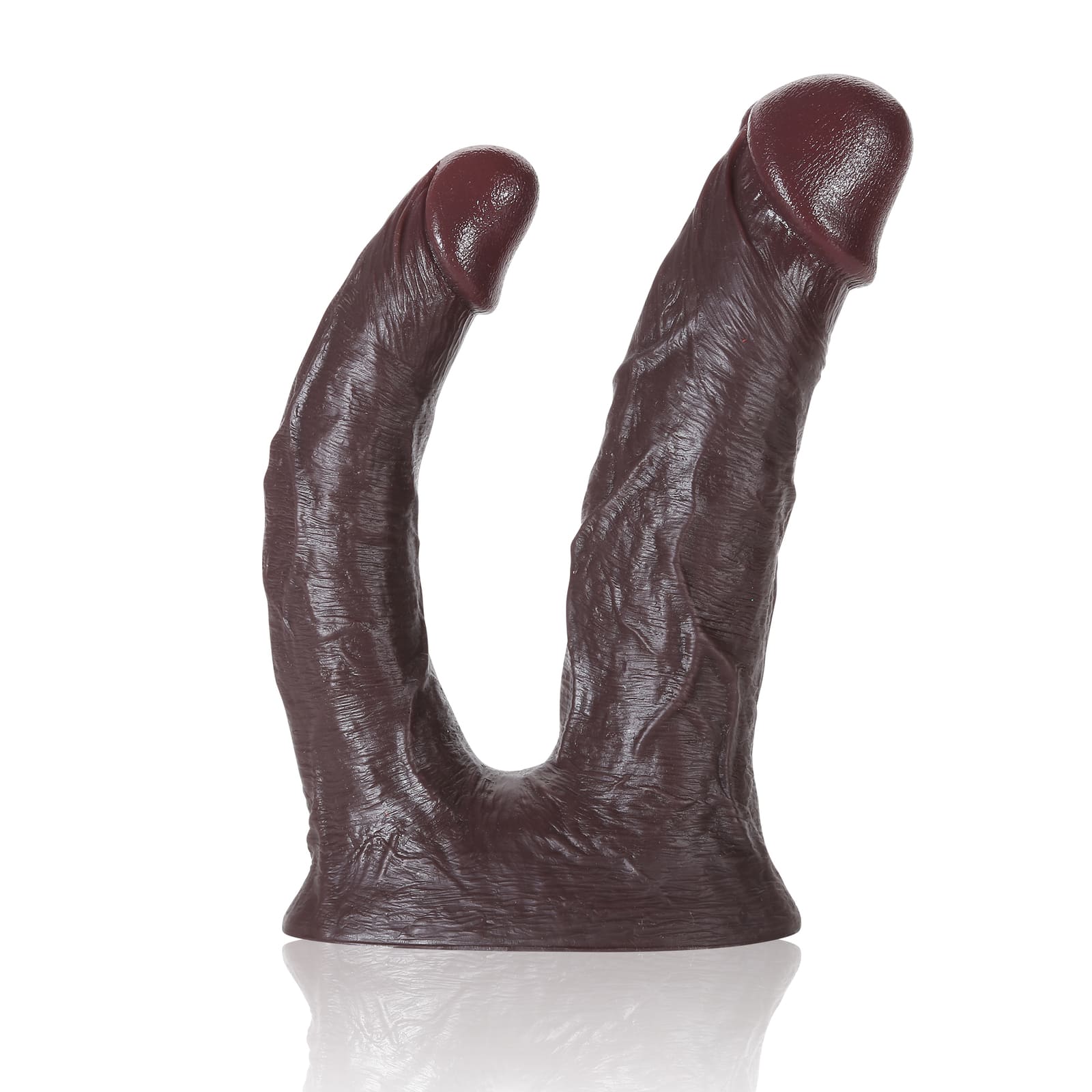 Noah 8 inch Big Double Penetration Dildo 6.4 & 5. 7 Insertable Length