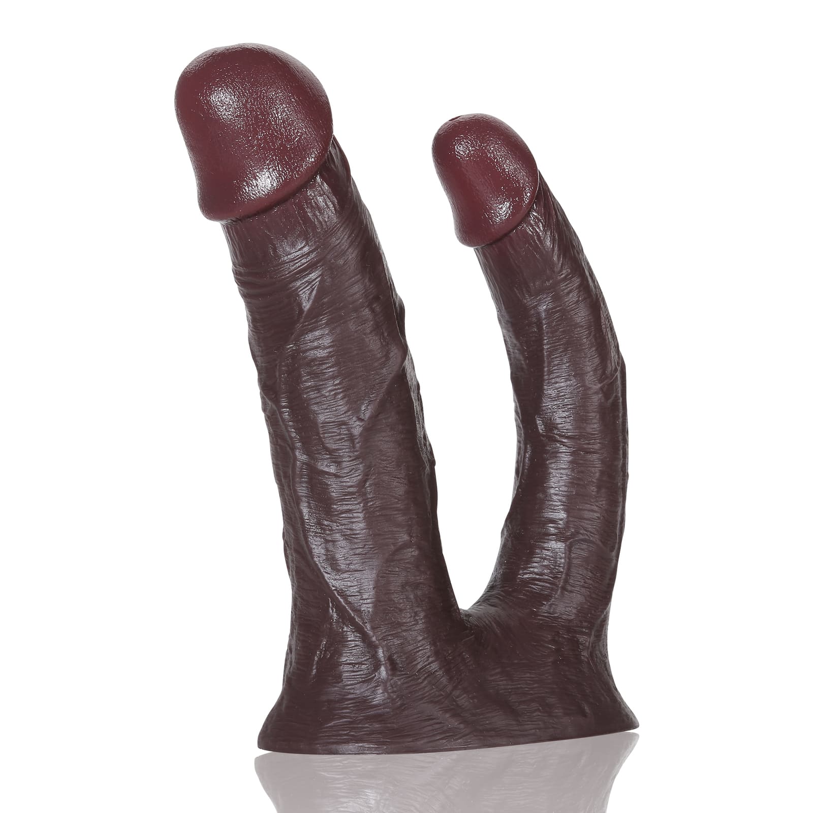 Noah 8 inch Big Double Penetration Dildo 6.4 & 5. 7 Insertable Length