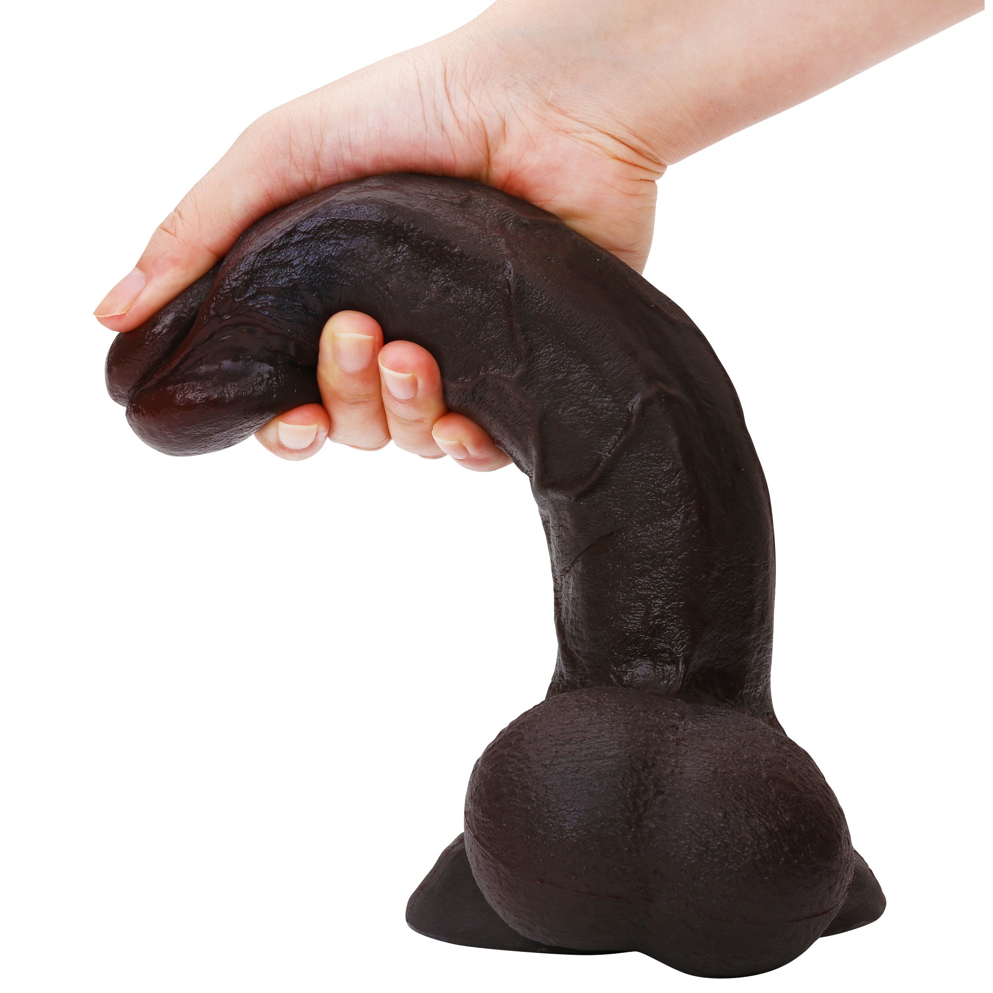 Ryder 9 inch BBC Realistic Curved Dildo Soft Skin Curved Dildo