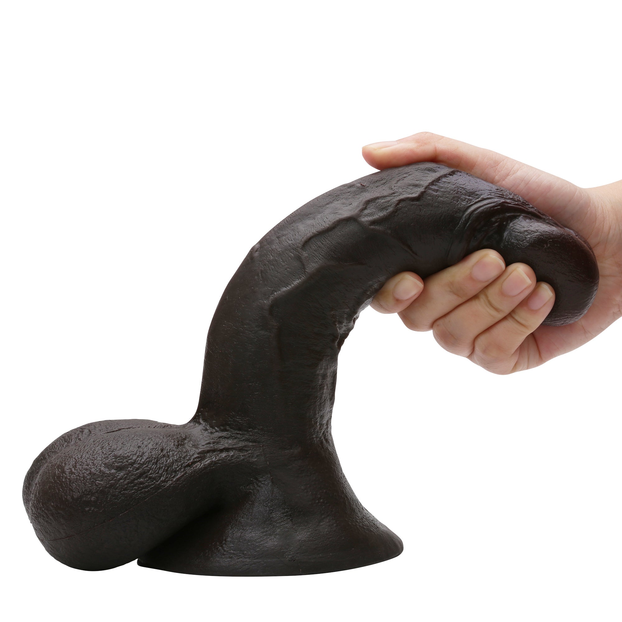 Ryder 9 inch BBC Realistic Curved Dildo Soft Skin Curved Dildo