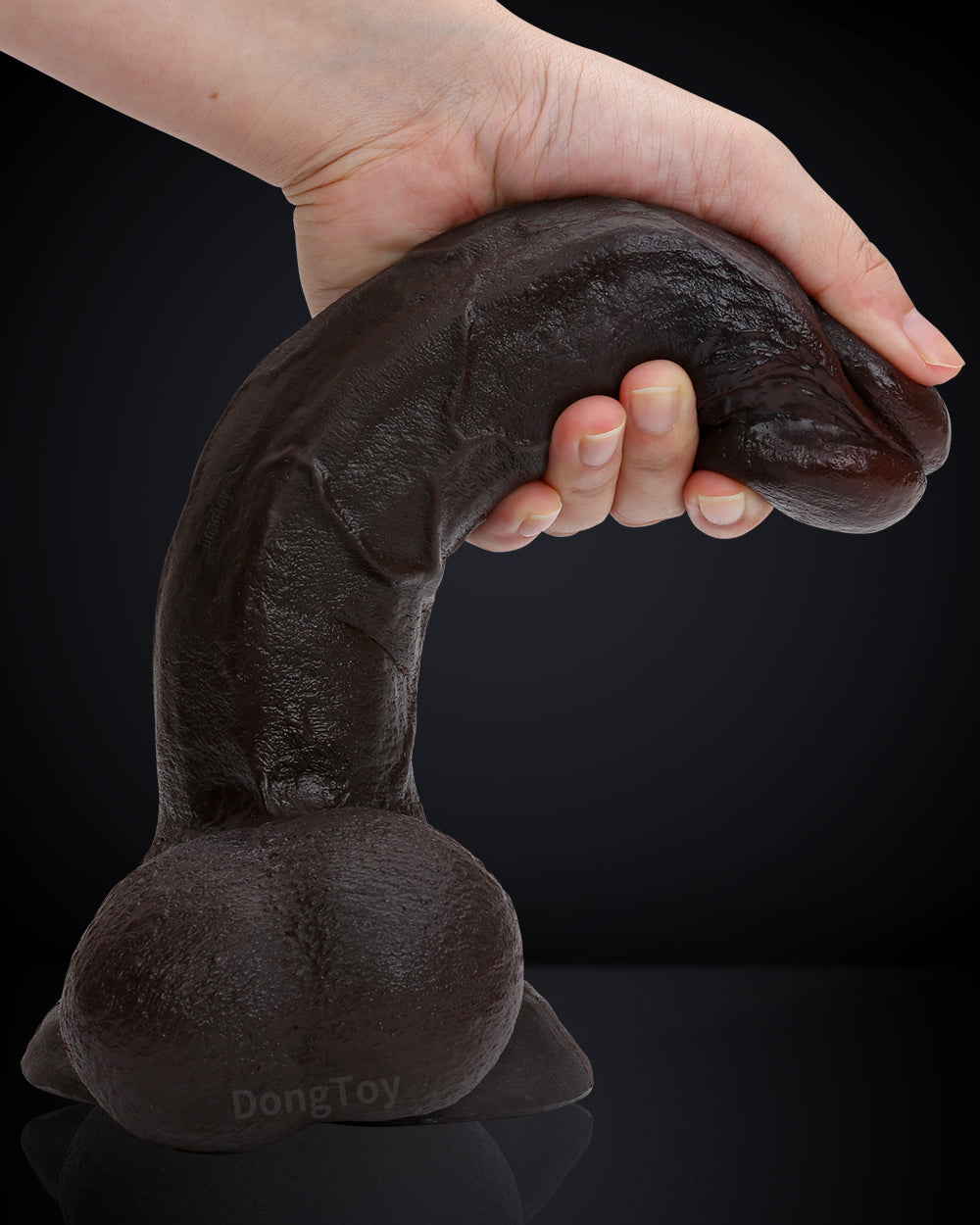 Ryder 9 inch BBC Realistic Curved Dildo Soft Skin Curved Dildo