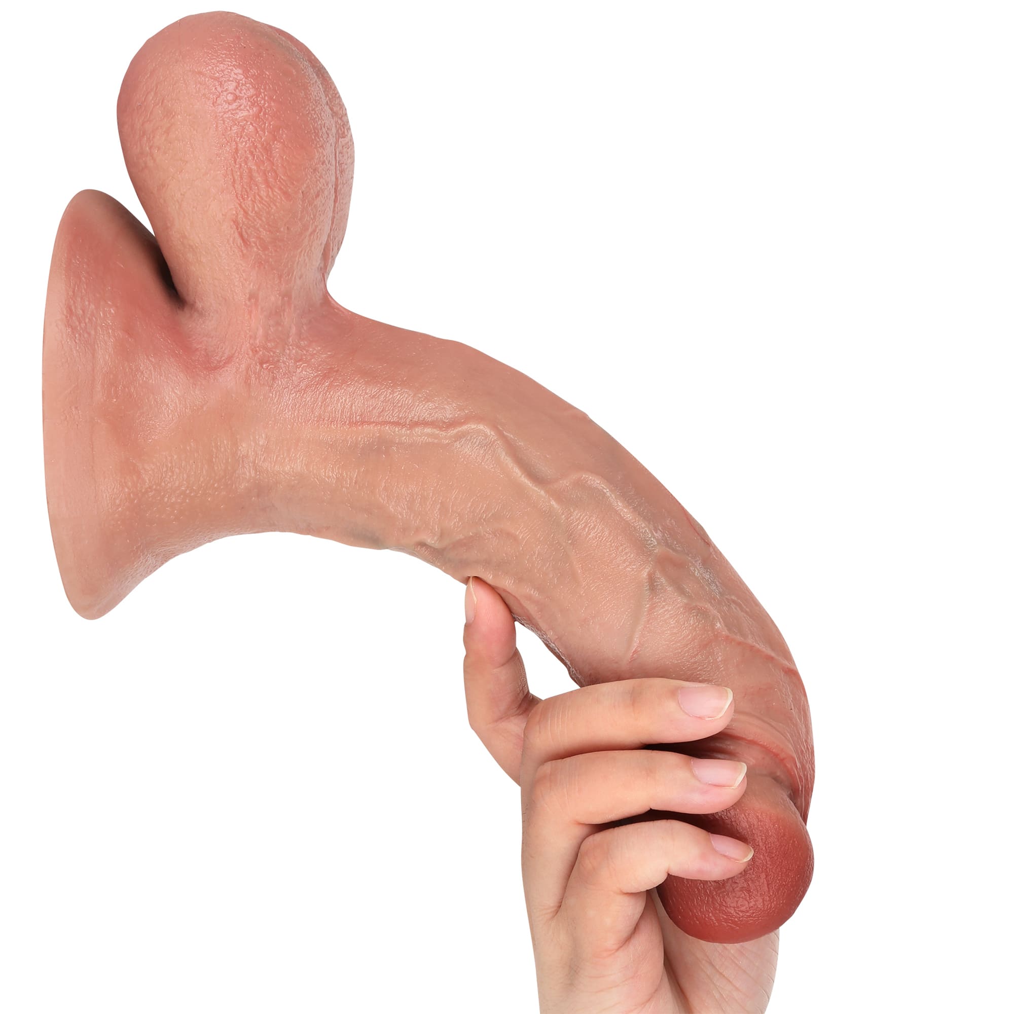 Ryder 9.5 inch Ultra Realistic Dildo Soft Real Skin With Keel