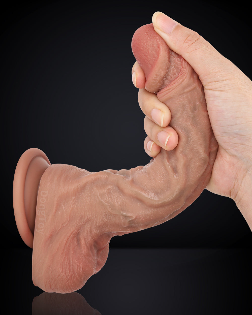 Sweety 8 inch Realistic Dildo Super Realistic Skin RealLike Glan