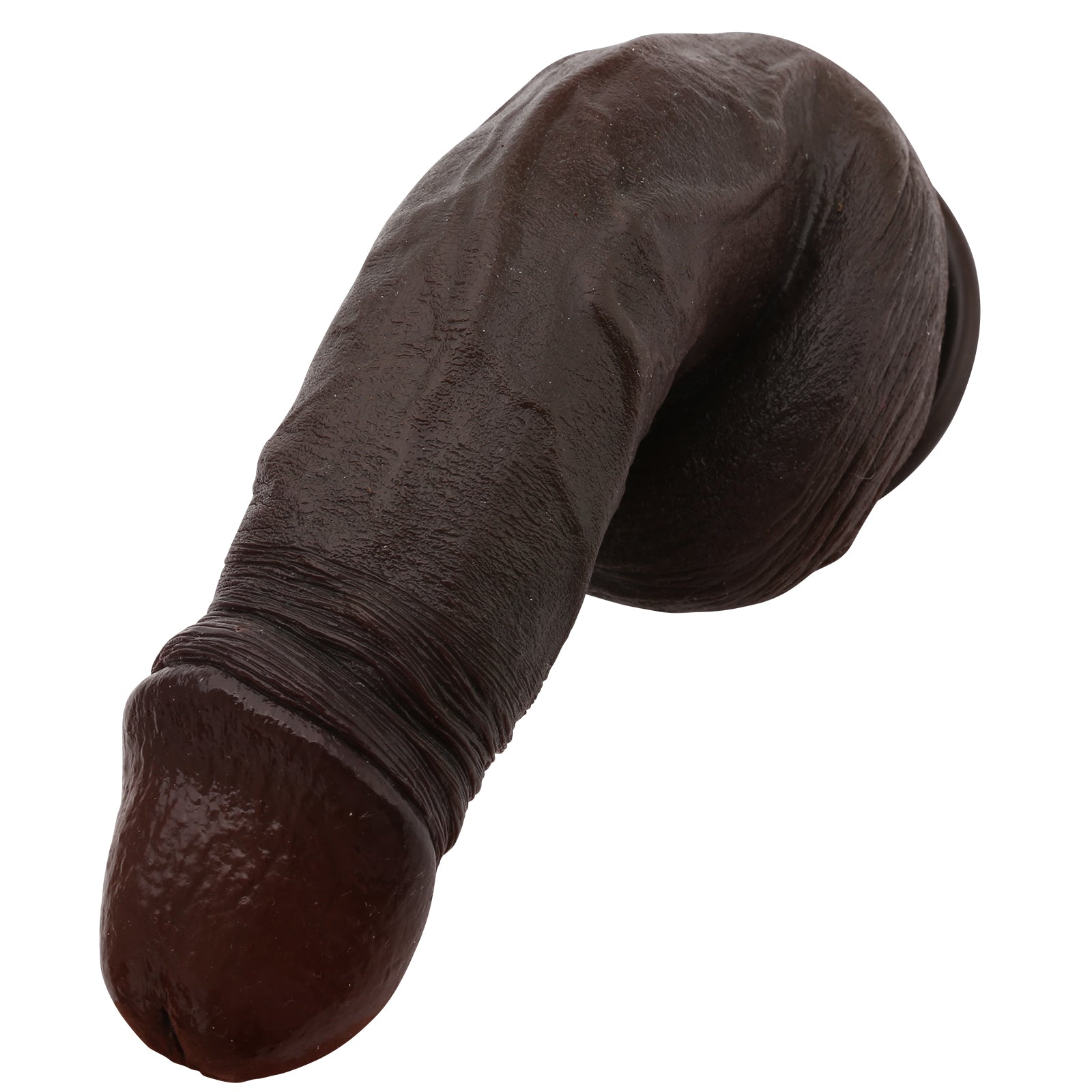 Hayes 8 inch Ultra Realistic Balck Dildo Real Soft Skin BBC Dildo