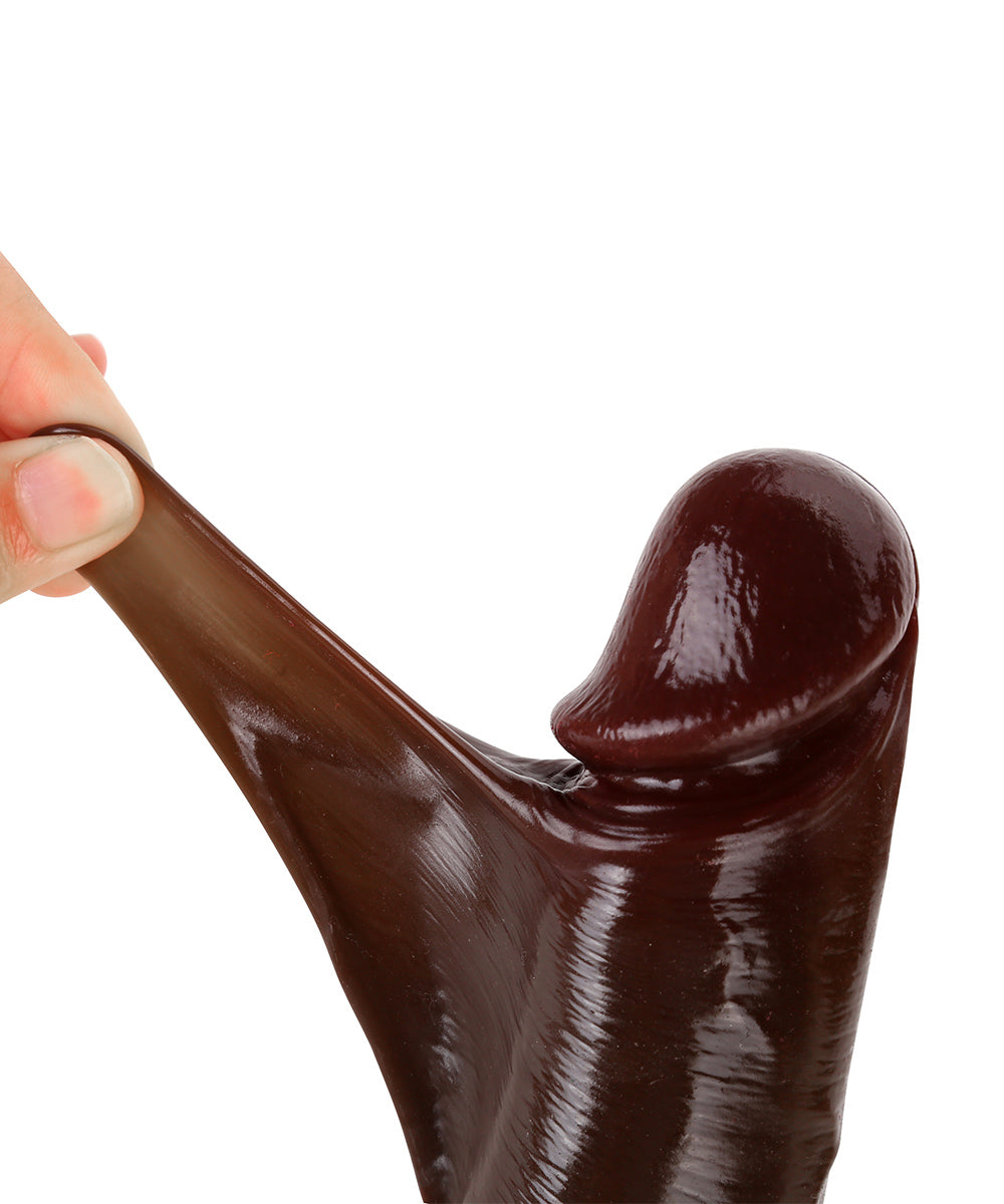 King Kong 10 inch Sliding Skin Lifelike Realistic Dildo & Real Skin