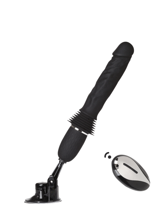 DONGTOY Mini Sex Machine 11 inch Thrusting Dildo With Remote Control-AESHMA
