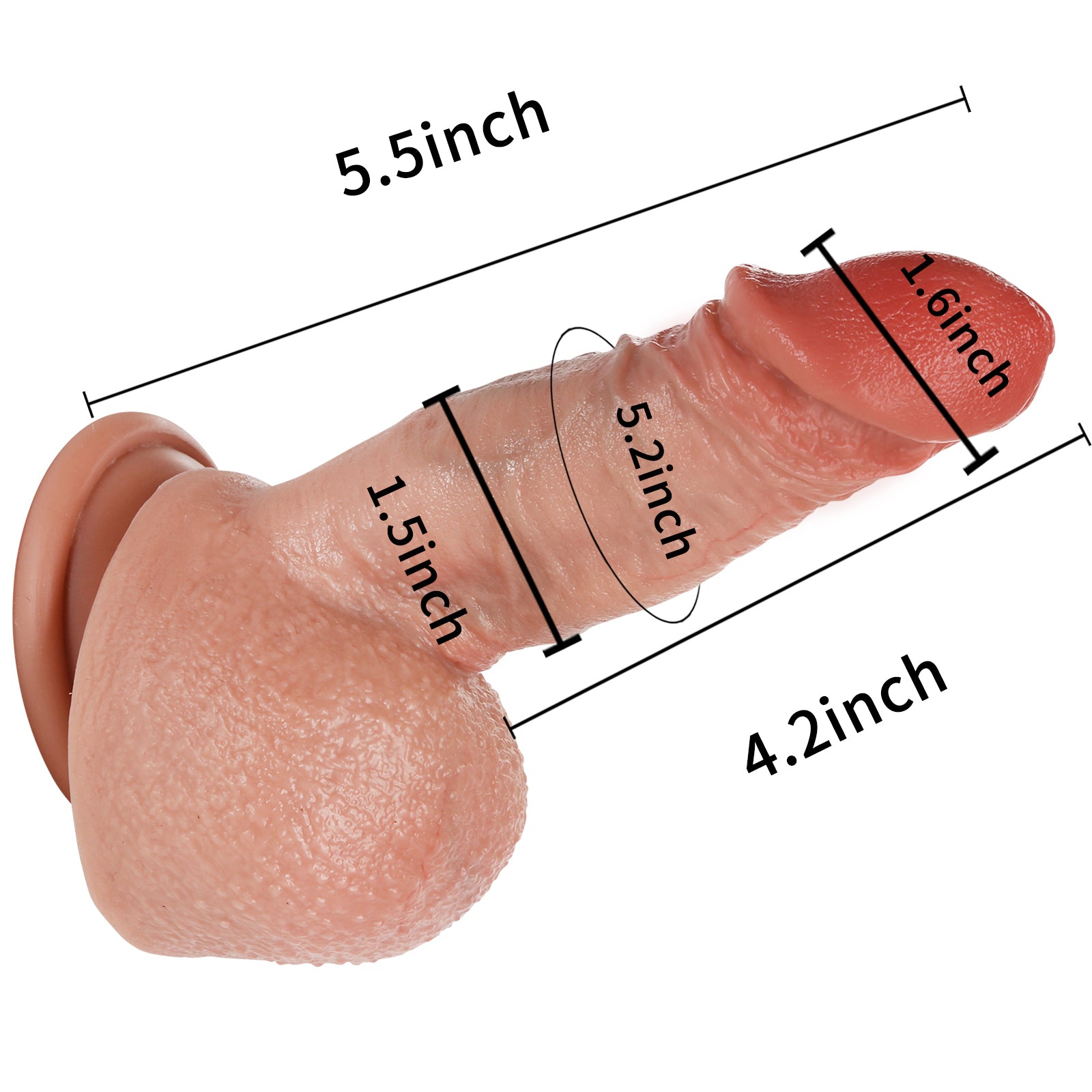 Puppy 5 inch Ultra Realistic Dildo Soft Real Skin Dildo Small Dildo