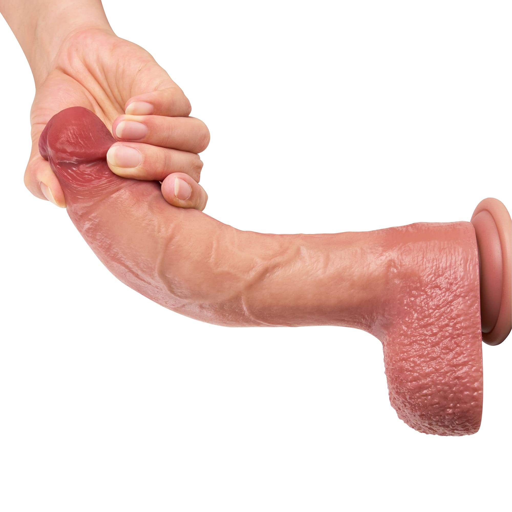 Rex 9 inch Real Feel Realistic Dildo & Soft Glan Realism Penetration