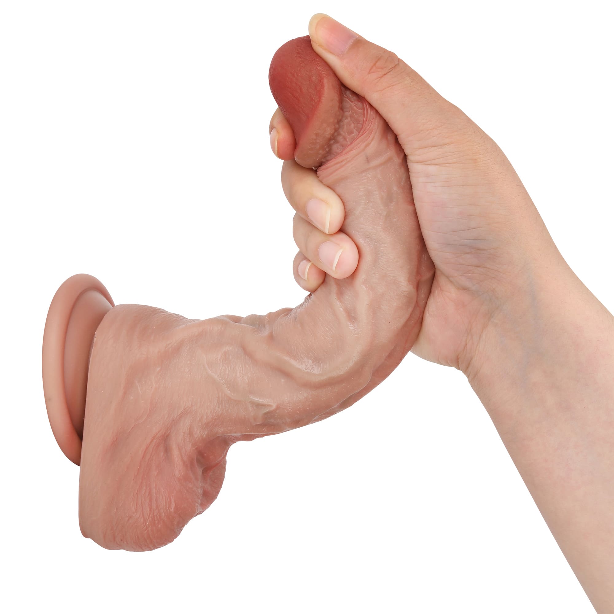 Sweety 8 inch Realistic Dildo Super Realistic Skin RealLike Glan