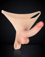 Caden 6 Inch Hollow Sleeve Strap-On Soft Realistic Silicone Dildo