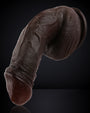 Hayes 8 inch Ultra Realistic Balck Dildo Real Soft Skin BBC Dildo
