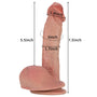 Colton 7 Inch Real Touch Most Realistic Soft Skin Dildo with Suction Cup