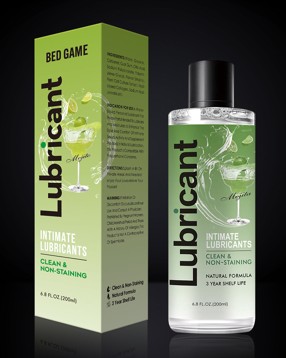 Water Based Lube Lasts Long & Easy to Clean Lube 200ml