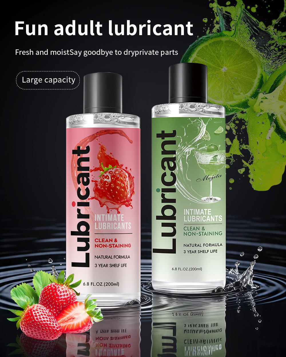 Water Based Lube Lasts Long & Easy to Clean Lube 200ml
