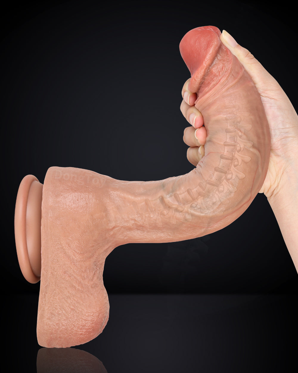 BadBoy 11 inch Ultra Realistic Dildo Real Glan Lifelike Skin Dildo