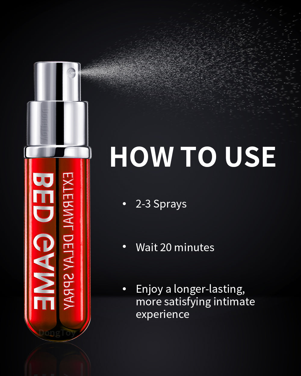 Duration Delay Spray, Numbing Climax Spray for Men & Desensitizing Spray, Climax Control