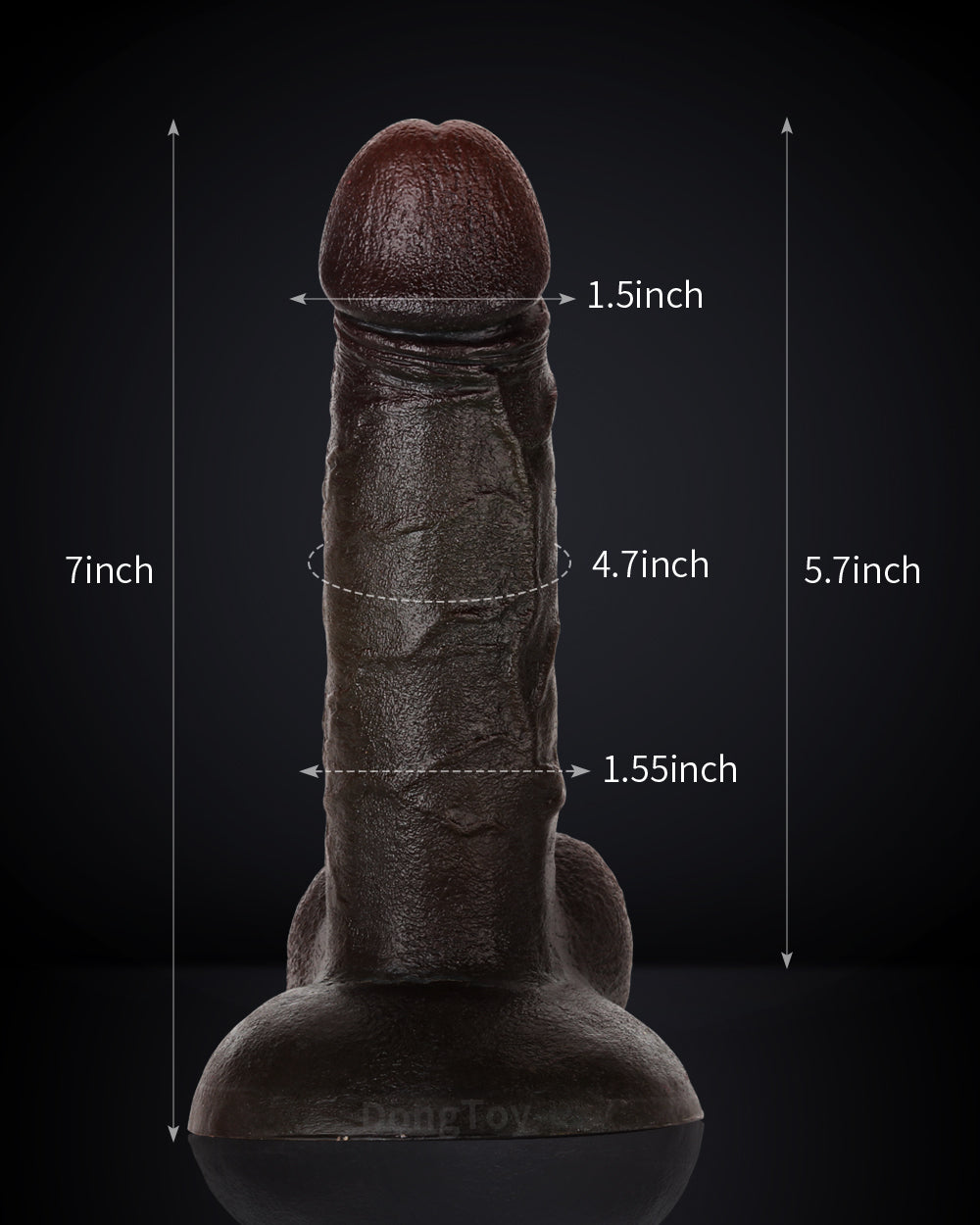Blake 7 inch Most Realistic Real Skin Lifelike Real Man Dildo
