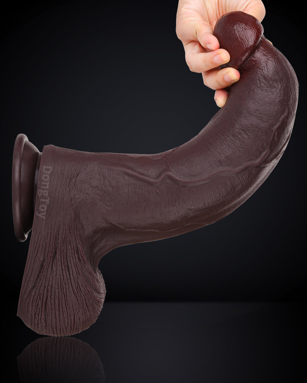 Bruce 13 inch Realistic Huge Dildo Dual Density Huge Dildo Lifelike Skin