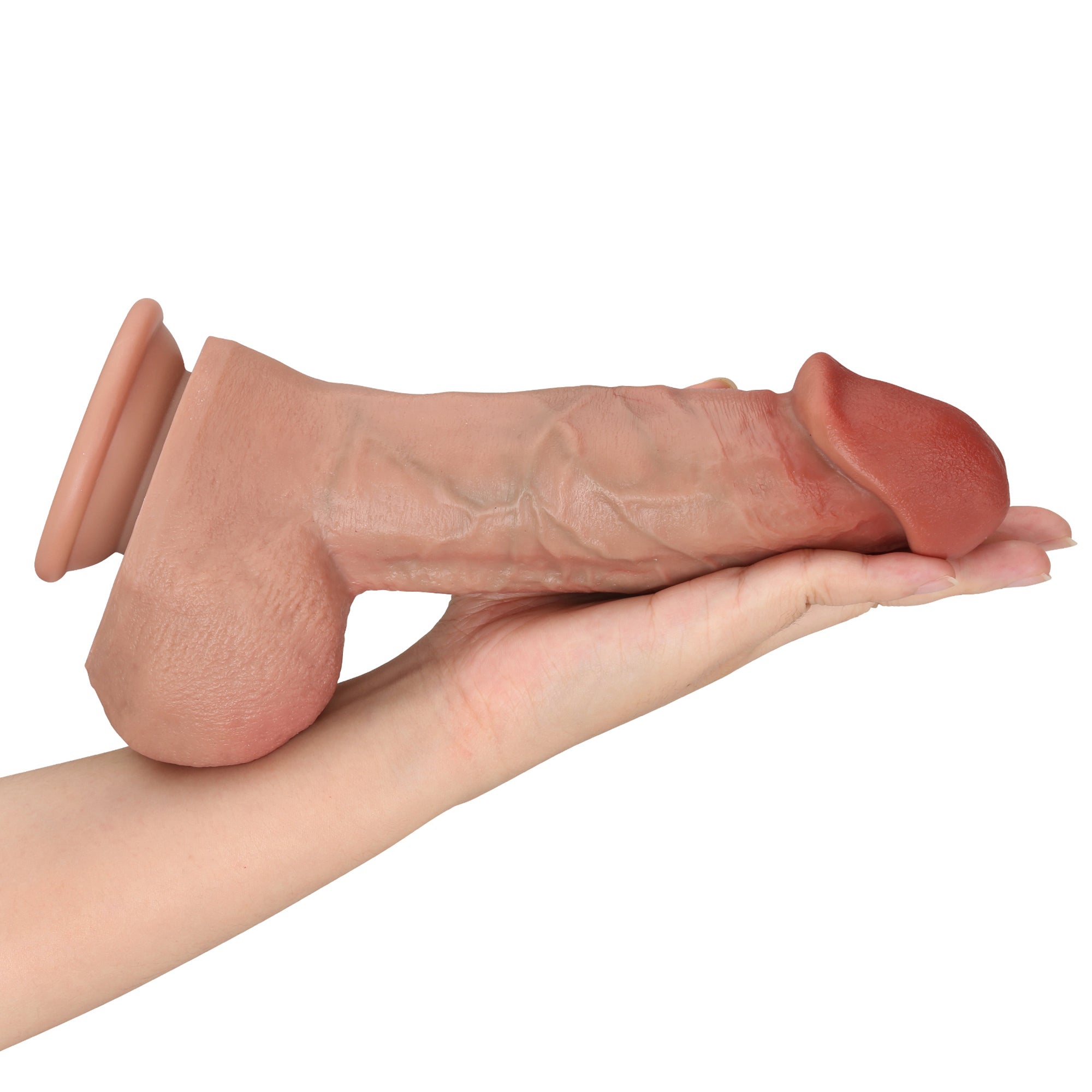 Bunny 9 inch Most Realistic Dildo Real Glan Lifelike Vein Dildo