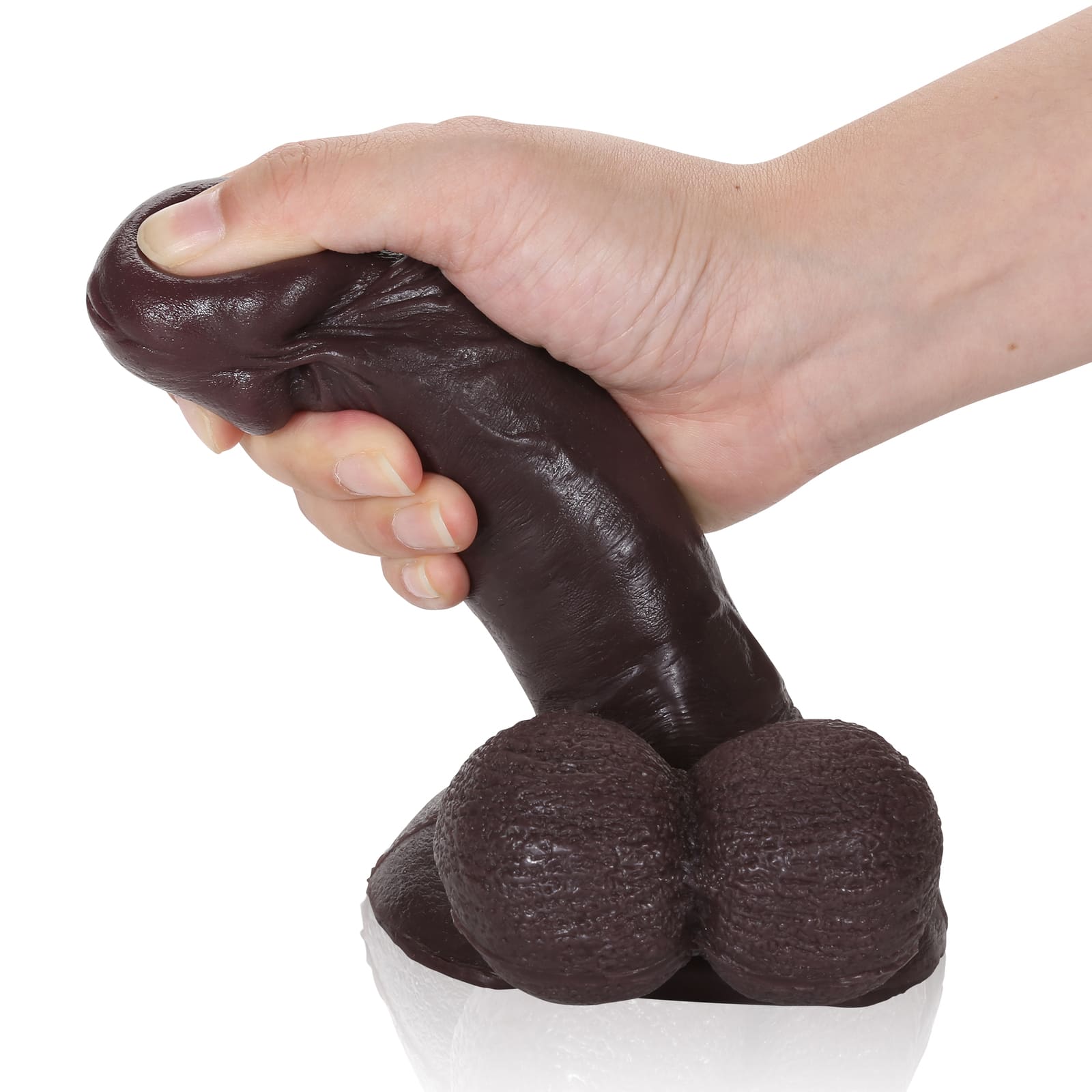 Cody 6.5 inch Small Soft Realistic Feel Dildo With Real Ball