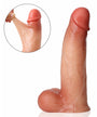 DongToy David 8.6 inch Realistic Dildo With Retractable Foreskin & Balls