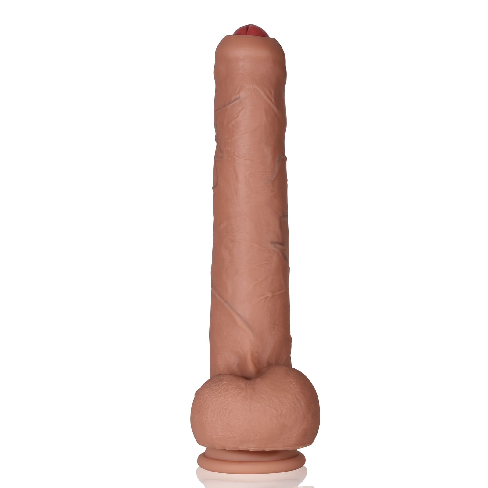 Diego 11 inch Huge Foreskin Sliding Skin Realistic Dildo With Balls