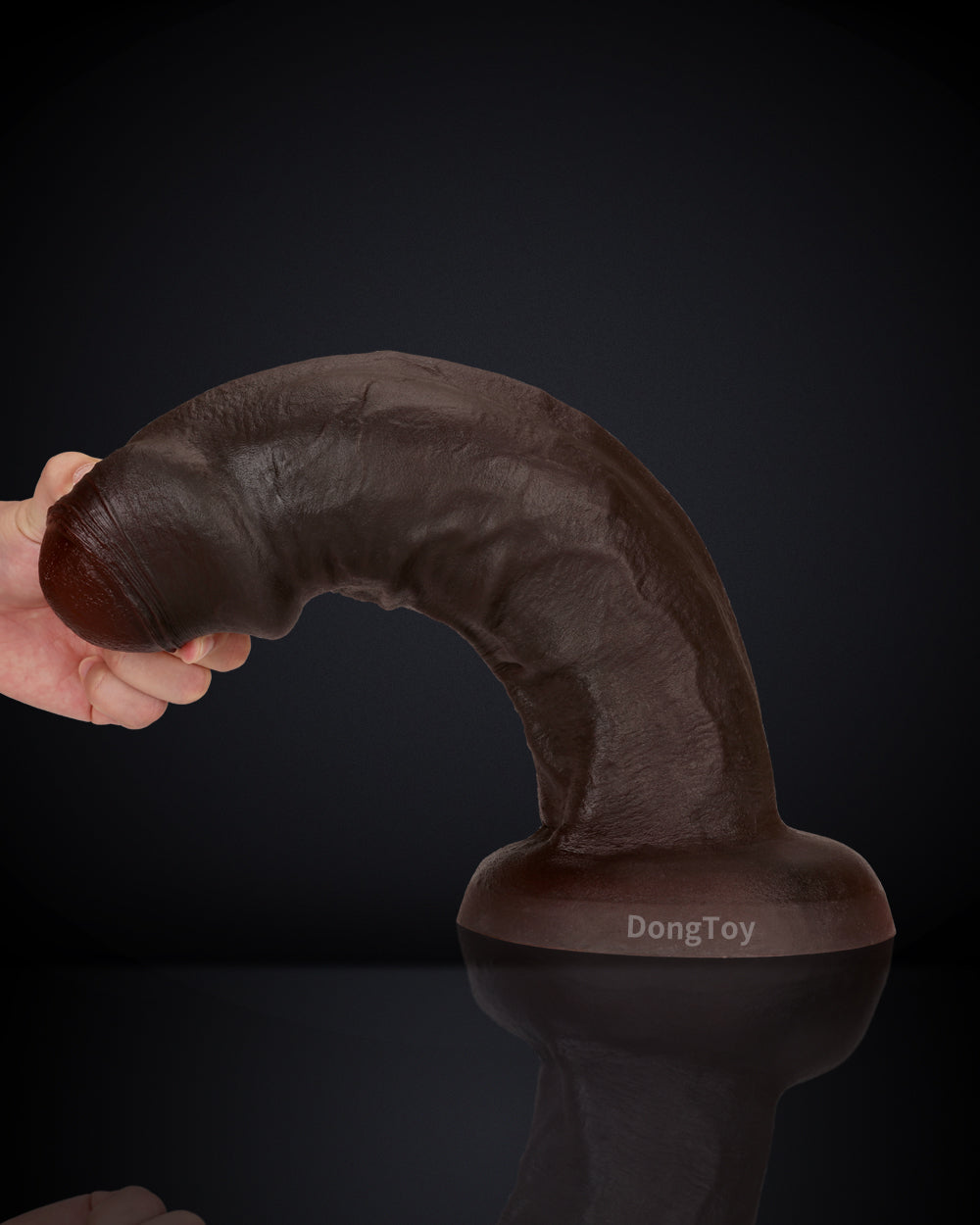 Titan 13 inch Ultra Huge Black XL Dildo Extreme Girth Suction Cup