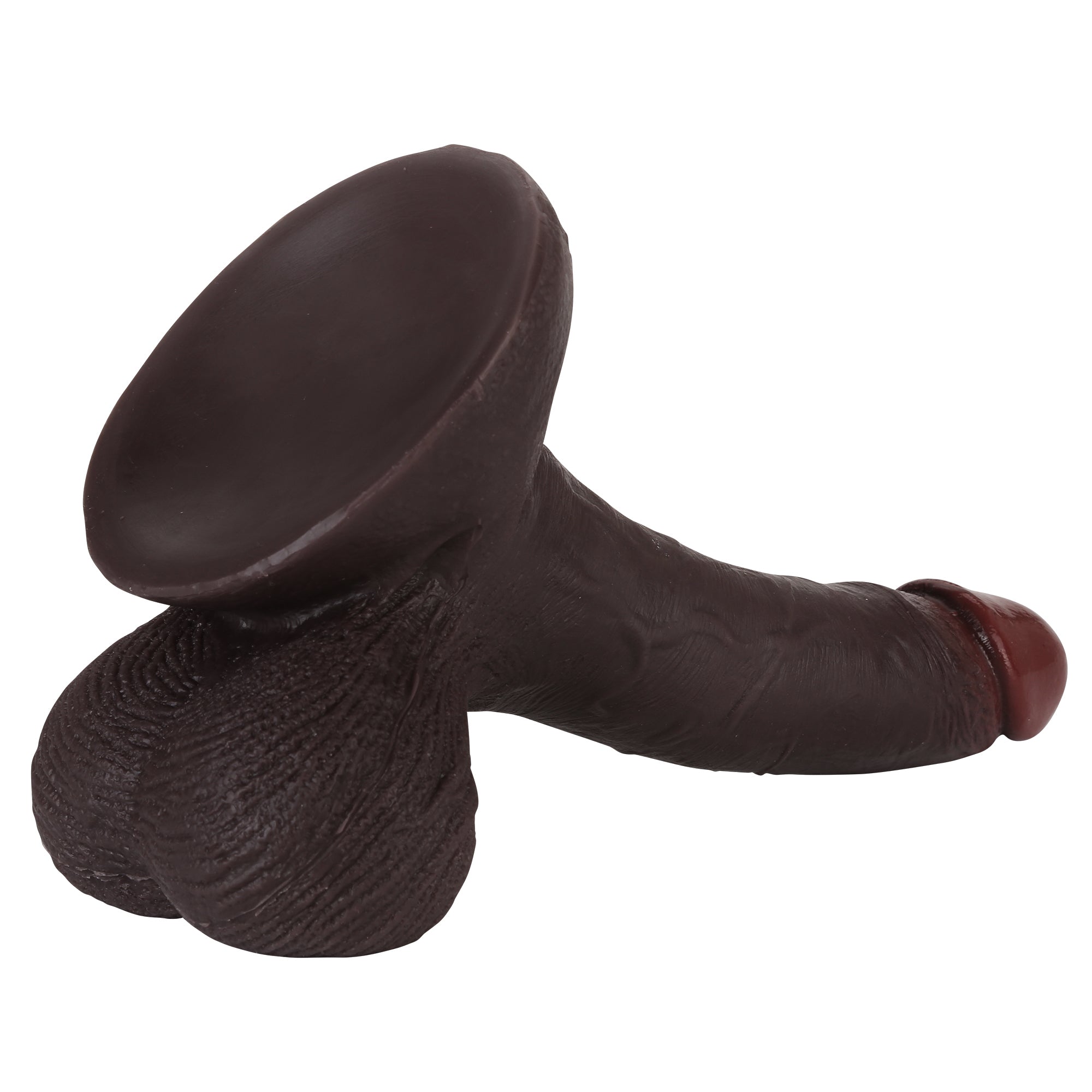 Tiger 7 Inch Realistic Silicone Dildo with Strong Suction Cup Hands-Free | DongToy