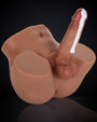 Justin 14lb With James 7 inch Realistic Dildo (Brown)