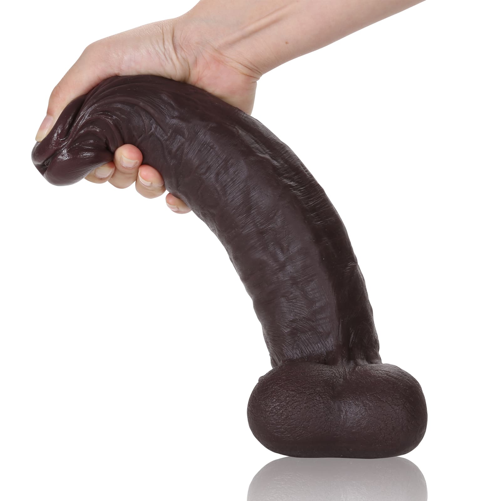 Levi 11 inch Lifelike Ultra Realistic Dildo Real Glan with Balls