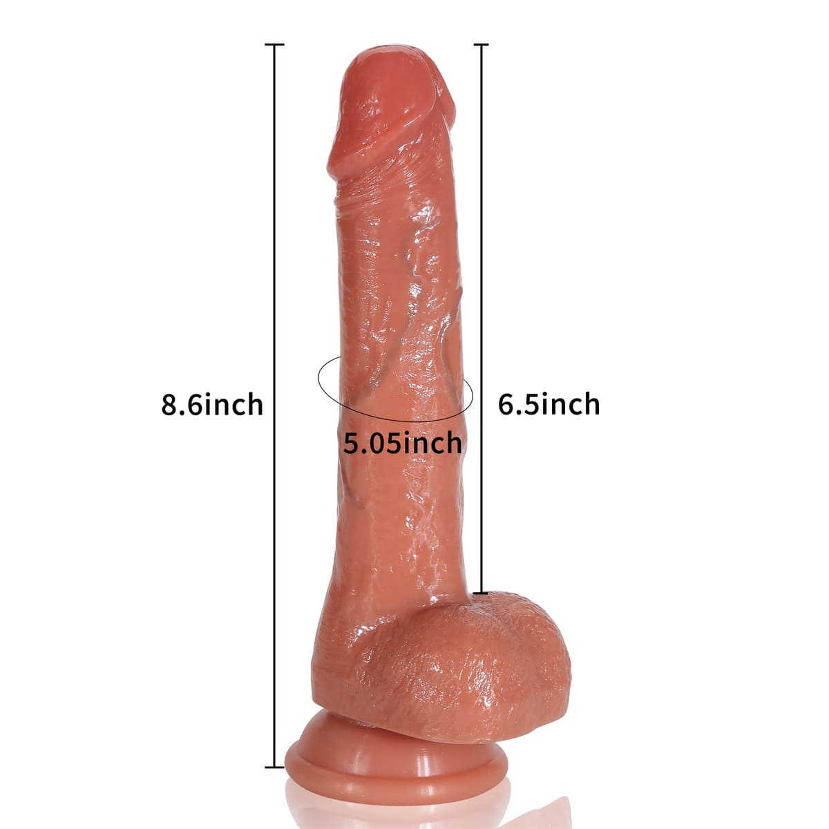 Shane Diesel 8.6 inch Remote Control SuperSpeed Thrusting Vibration Dildo
