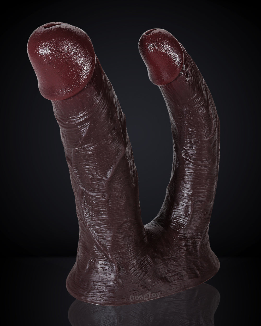 Noah 8 inch Big Double Penetration Dildo 6.4 & 5. 7 Insertable Length