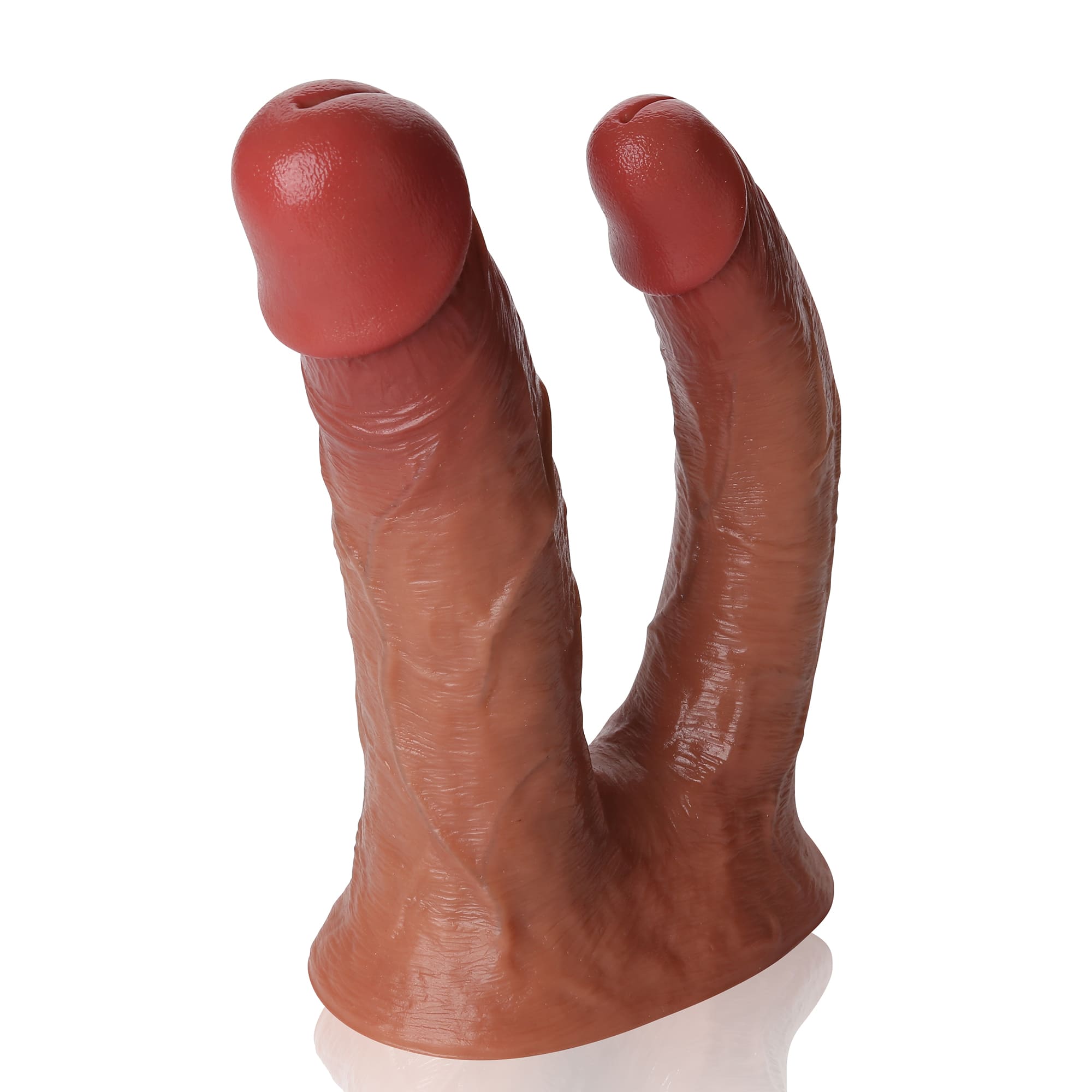 Noah 8 inch Big Double Penetration Dildo 6.4 & 5. 7 Insertable Length