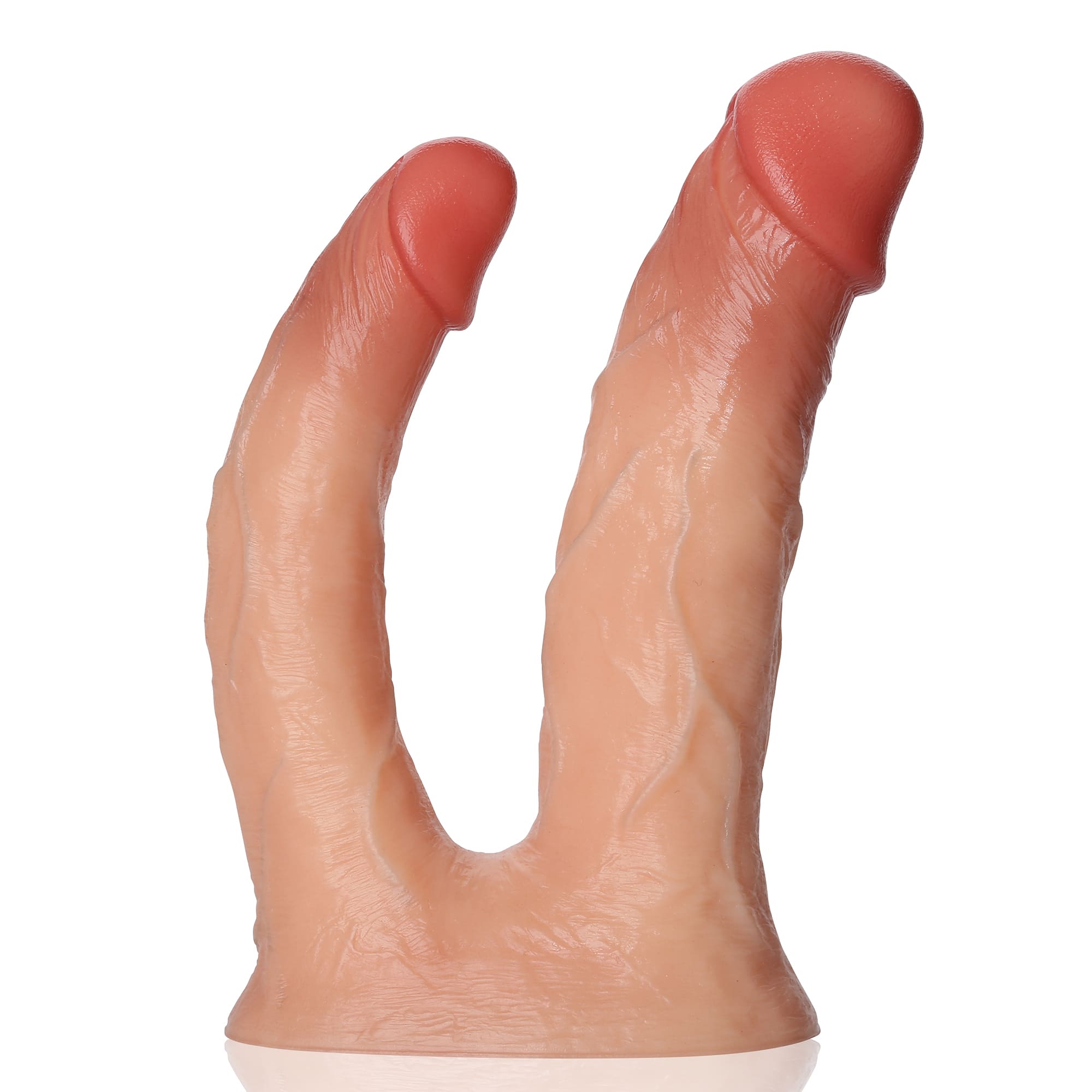 Noah 8 inch Big Double Penetration Dildo 6.4 & 5. 7 Insertable Length