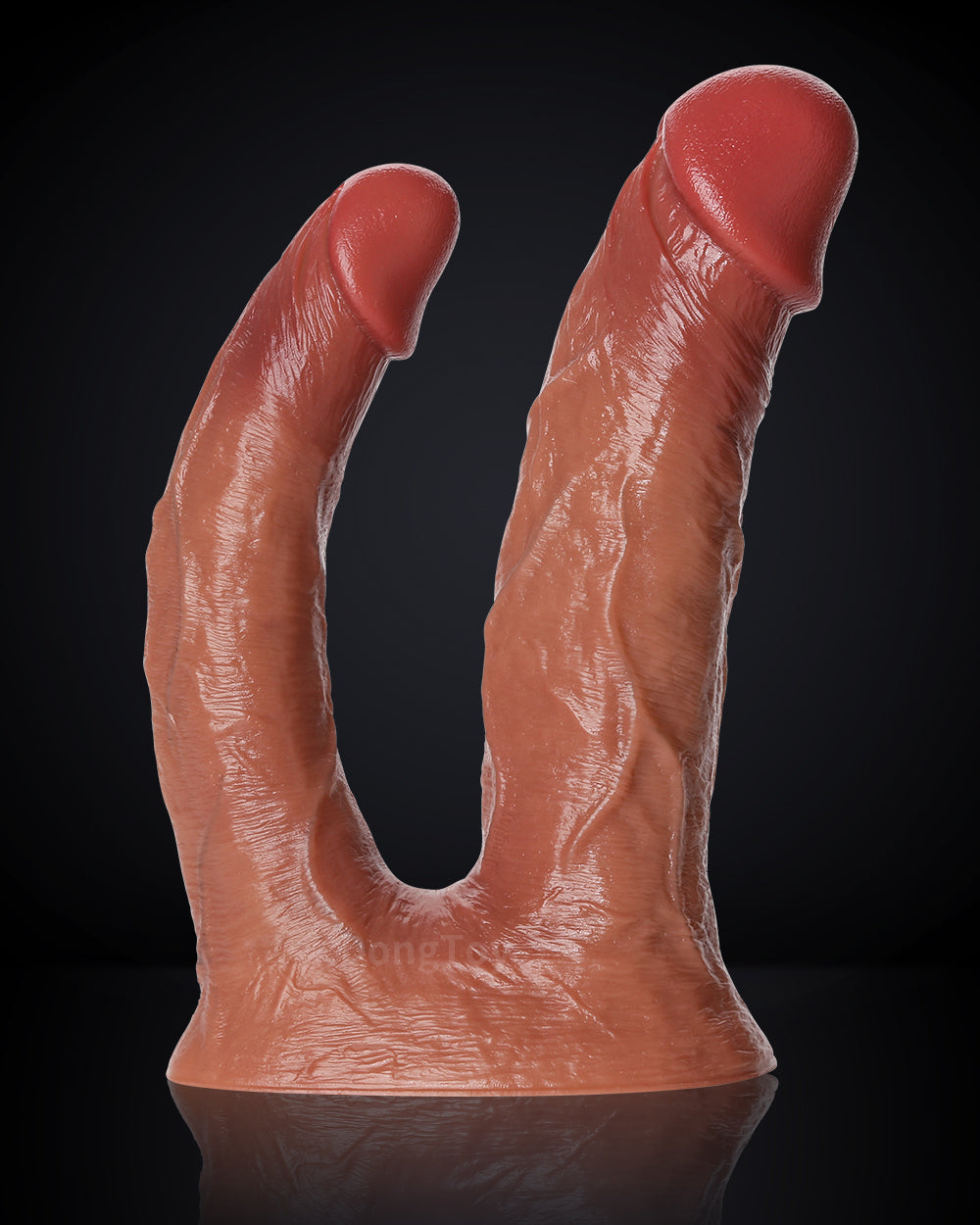 Noah 8 inch Big Double Penetration Dildo 6.4 & 5. 7 Insertable Length